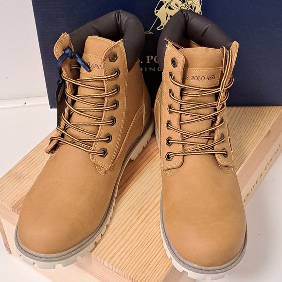 U.S. Polo Assn. Owen Men\'s Hiking Boots NIB Size 8 Medium main image 9
